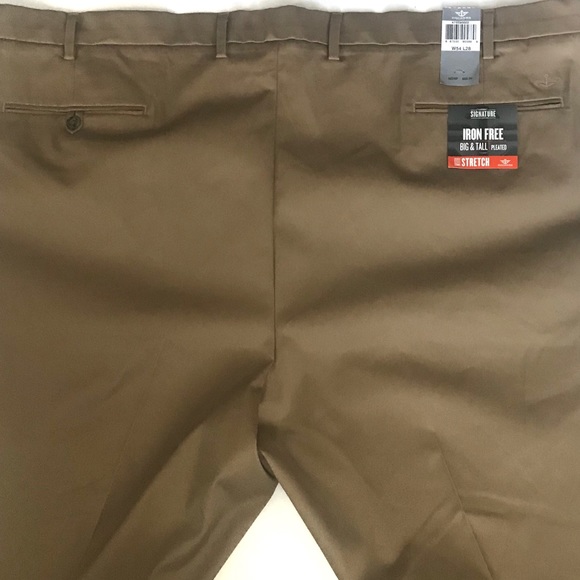 CLEARANCE Dockers NWT Big & Tall Pleated Khakis - Picture 4 of 8